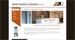 Desktop Screenshot of jamieroachjoinery.com.au